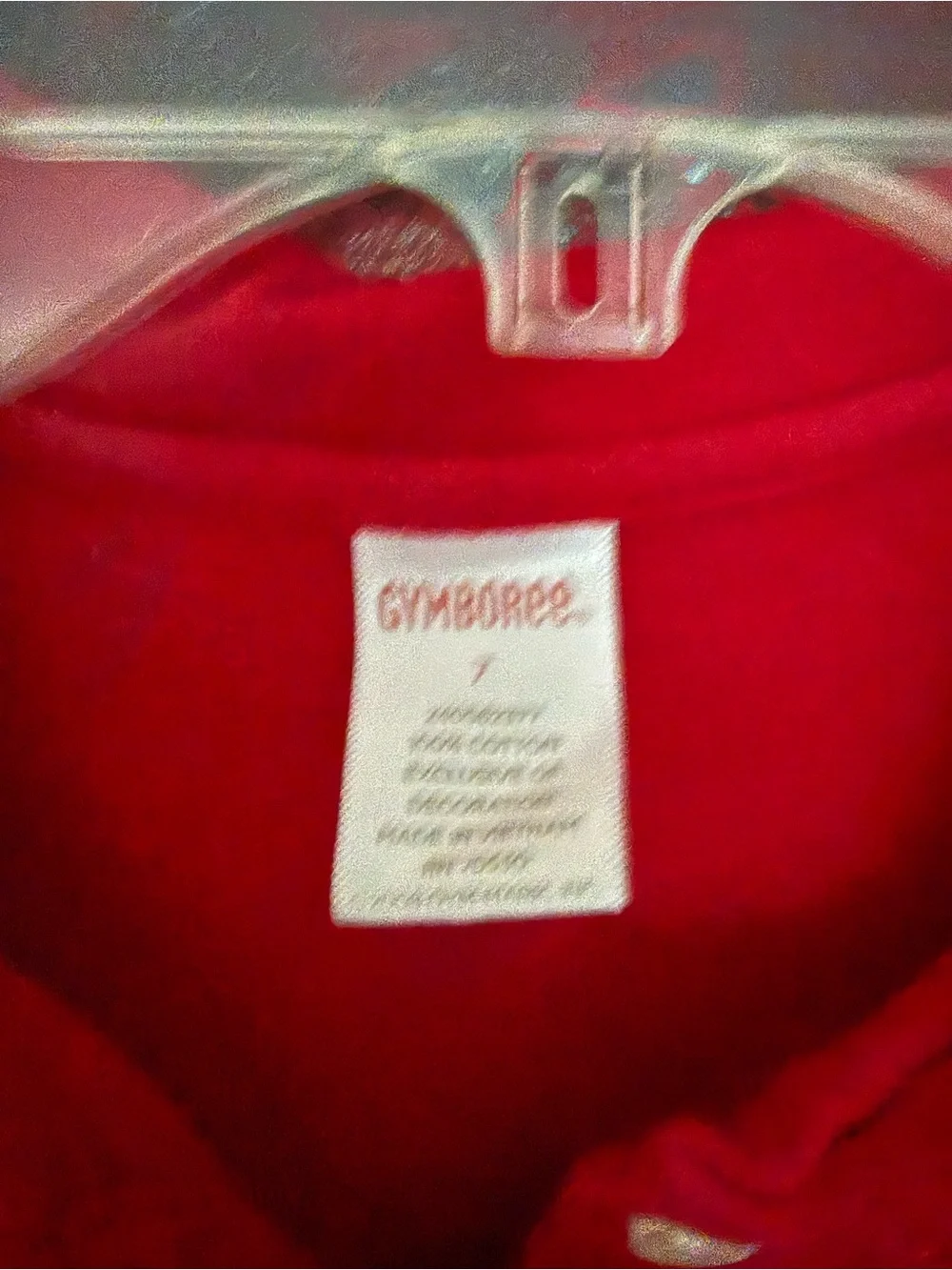 Gymboree New York Girl & Puppy School Red Argyle Polo Dress Tiered Ruffle Hem 7
